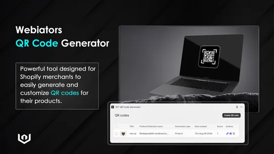 WT QR Code Generator screenshot