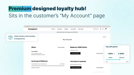 OMNI Memberships &amp; Loyalty CRM screenshot