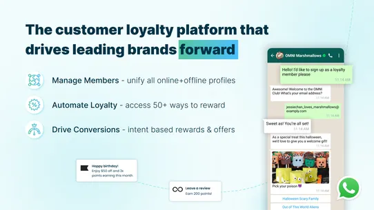 OMNI Memberships &amp; Loyalty CRM screenshot