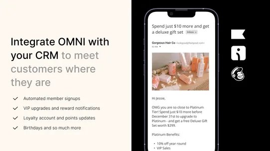 OMNI Membership &amp; Loyalty CRM screenshot