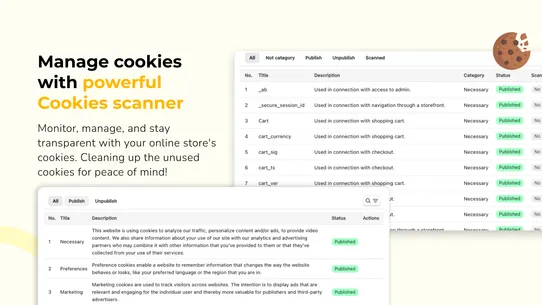 Consentik GDPR Cookies Banner screenshot