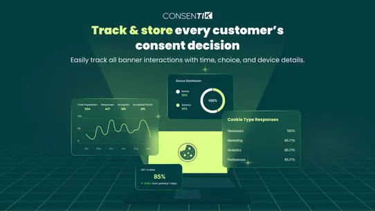 Consentik GDPR Cookies Banner screenshot