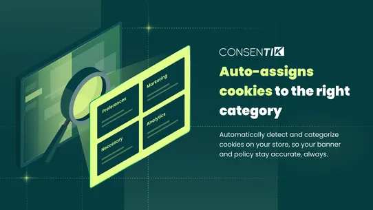 Consentik GDPR Cookies Banner screenshot
