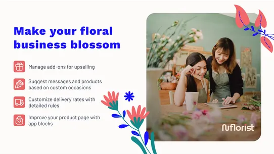 Nuflorist: The Flower Shop App screenshot