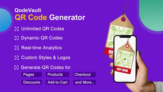 QodeVault ‑ QR Code Generator screenshot