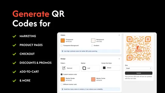 QodeVault QR Code Generator screenshot