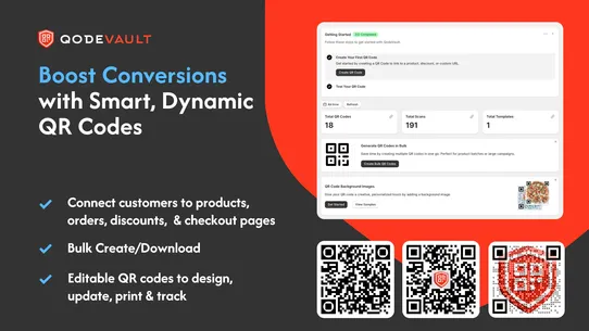 QodeVault QR Codes Generator screenshot