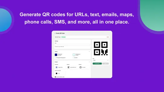 QodeVault ‑ QR Code Generator screenshot