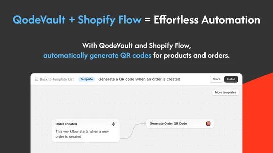 QodeVault QR Codes Generator screenshot