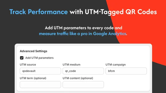 QodeVault QR Codes Generator screenshot