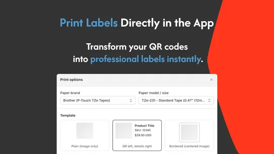 QodeVault QR Codes Generator screenshot