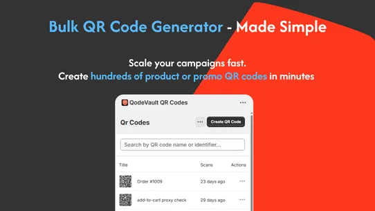 QodeVault QR Code Generator screenshot