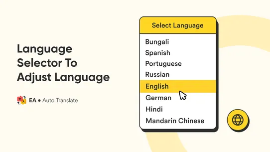 Translate Language Auto • EA screenshot