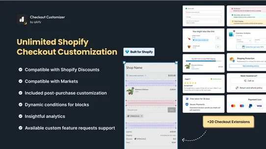 qikify Checkout Customizer screenshot