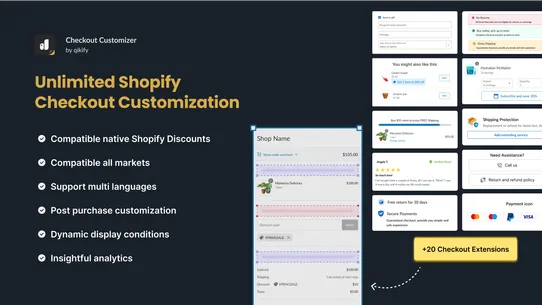 qikify Checkout Customizer screenshot