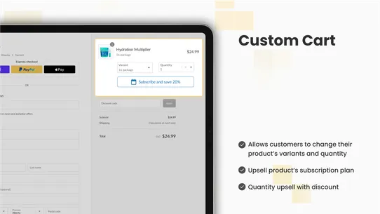 qikify Checkout Customizer screenshot