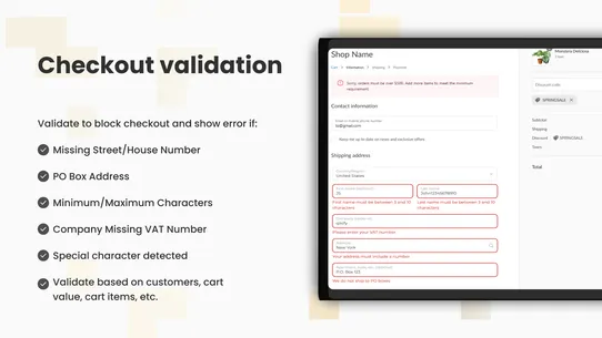 Qikify Checkout Customizer screenshot