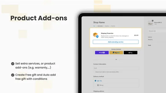 Qikify Checkout Customizer screenshot