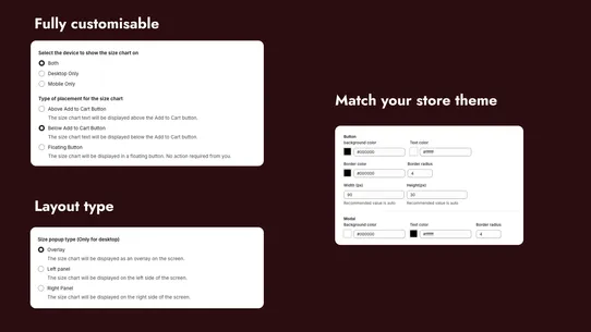 Size Chart &amp; Guide by Jotly screenshot