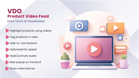 VDO Product Video Feed screenshot