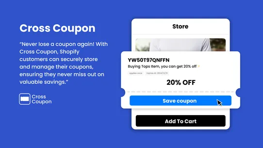 Cross Coupon screenshot