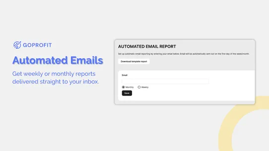 GoProfit Profit Analytics screenshot