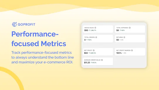 GoProfit: Profit Analytics screenshot