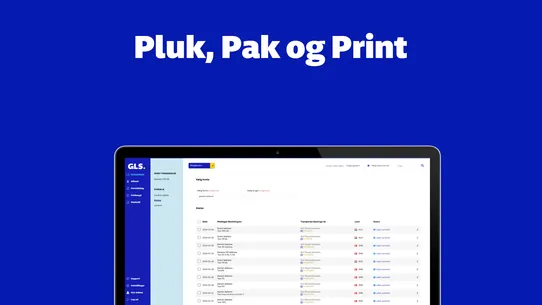 GLS Clik&amp;Ship (Denmark) screenshot