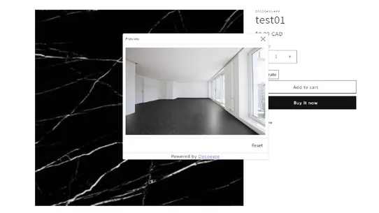 Decoease: floor &amp; wall AI, VR screenshot