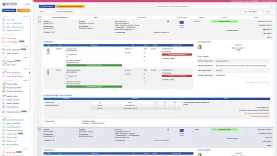 DEAGOR WMS Gestione Magazzino screenshot