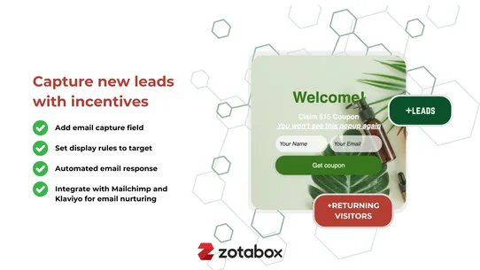 Z Promote &amp; Convert Popup screenshot