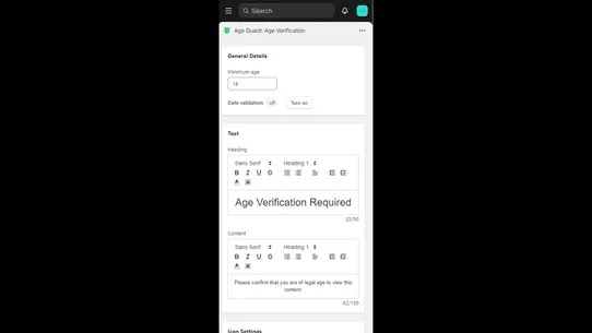 Age Guard: Age Verification screenshot