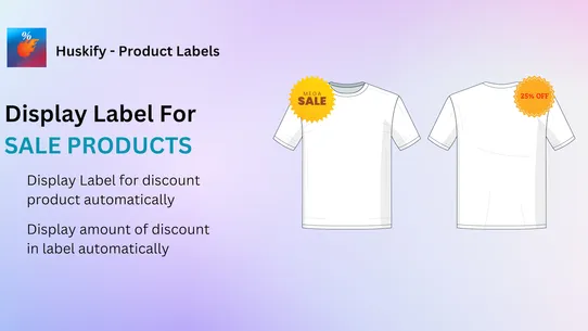 Huskify Product Labels&amp;Badges screenshot