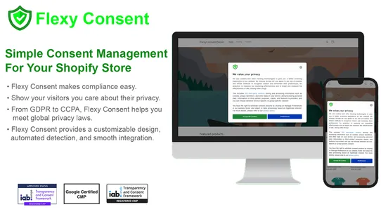 FlexyConsent Cookie Compliance screenshot