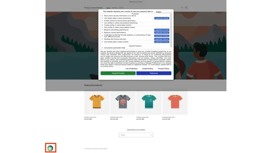 FlexyConsent Cookie Compliance screenshot