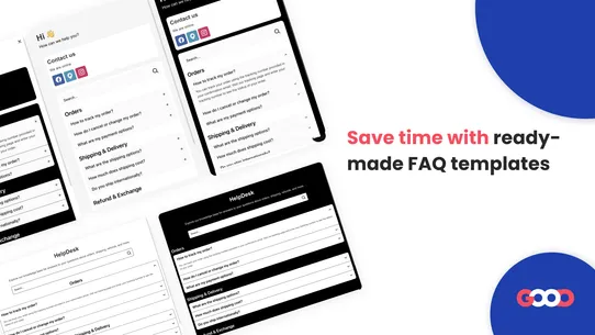 FAQ &amp; HelpDesk screenshot