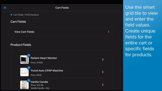 CartFields for POS screenshot