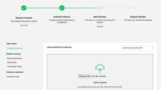 Chargeback Specialist screenshot