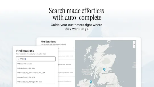 SubZero Store Locator screenshot