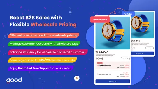 B2B:Wholesale Pricing Discount screenshot