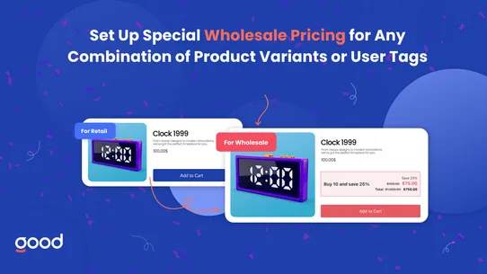 B2B:Wholesale Pricing Discount screenshot