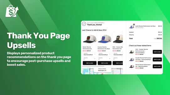 Product Recommendations • ES screenshot