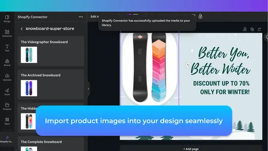 Canva Connector by Seamlessly screenshot