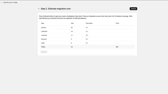 Skemify ‑ Wix Store Migration screenshot