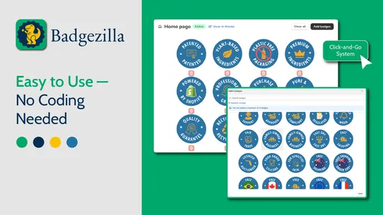 Badgezilla Trust Badges, Icons screenshot