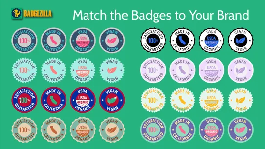 Badgezilla Trust Badges screenshot