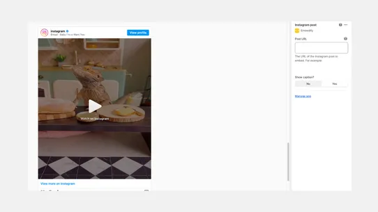 Embedify ‑ Embed Social Media screenshot