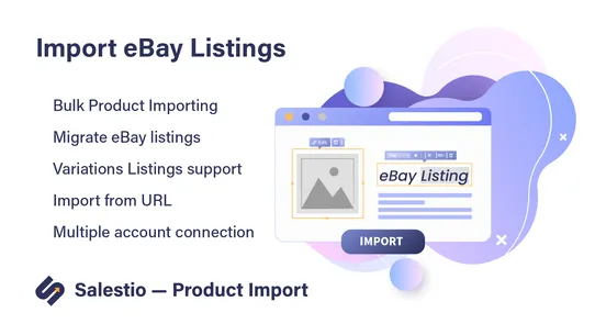 Salestio — Product Import screenshot
