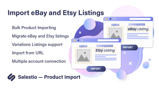 Salestio — eBay &amp; Etsy Import screenshot