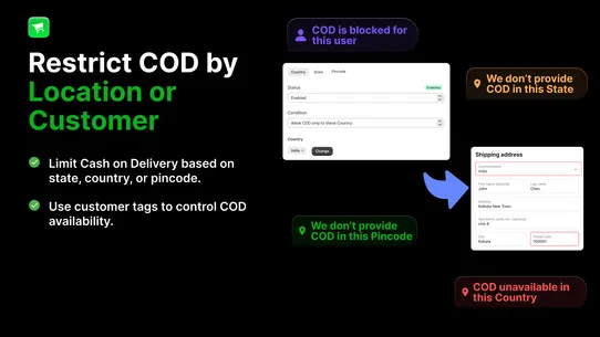 Nex: Advanced Cash on Delivery screenshot